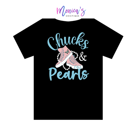 Chucks & Pearls T-Shirt Chucks & Pearls T-Shirt