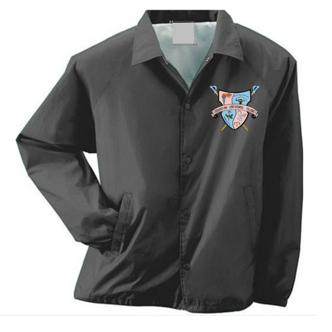 Black Lightweight Jacket - Back Design Black Lightweight Jacket - Back Design