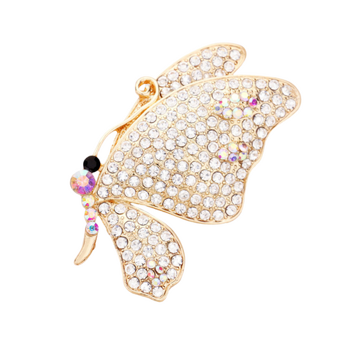 Butterfly Brooch - Gold Butterfly Brooch - Gold