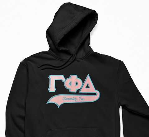 Gamma Phi Delta Hoodie - Black Gamma Phi Delta Hoodie - Black
