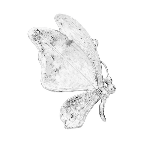Butterfly Brooch - Silver Butterfly Brooch - Silver