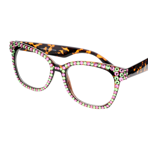 Pink & Green Glasses Pink & Green Glasses