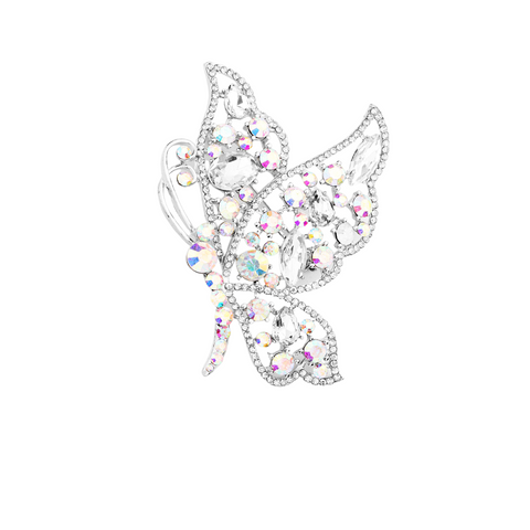 Butterfly Brooch - Silver Butterfly Brooch - Silver