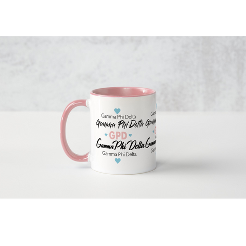 Gamma Phi Delta Love Mug Gamma Phi Delta Love Mug