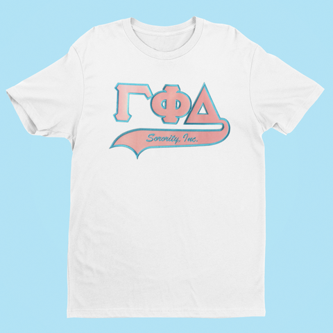 Gamma Phi Delta T-Shirt - White Gamma Phi Delta T-Shirt - White