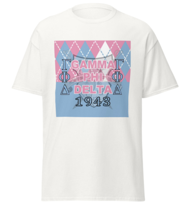 Gamma Phi Delta Check T-Shirt