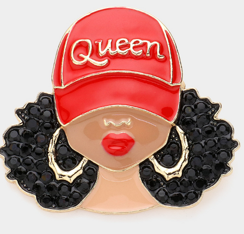 Queen Brooch