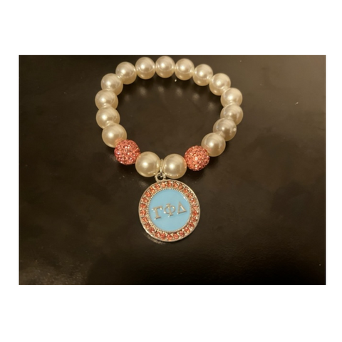GPD Pearl & Bling Bracelet