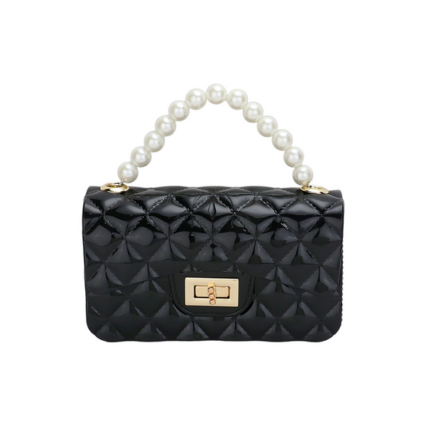 Quilted Pearl Clutch
