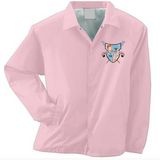 Light Pink Lightweight Jacket - Back Design