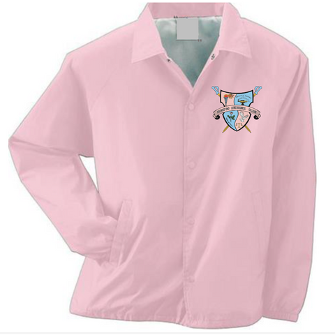 Light Pink Lightweight Jacket - Back Design