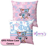Gamma Phi Delta Pillow Case Covers - 2 Designs