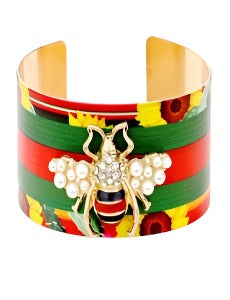 Bee & Flower Inspired Bracelet