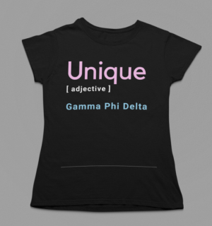 Gamma Phi Delta - Unique T-Shirt