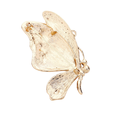 Butterfly Brooch - Gold