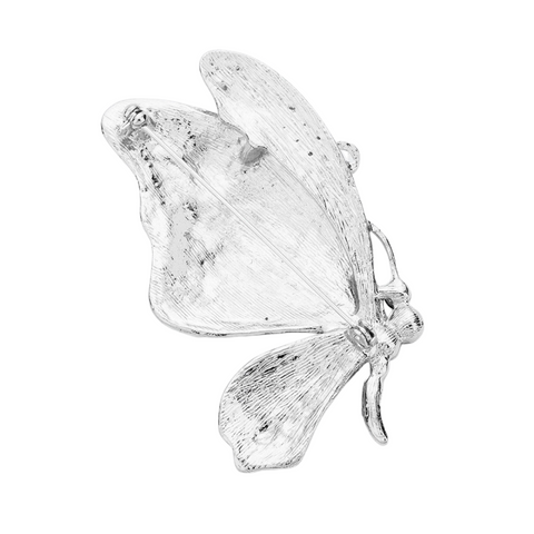 Butterfly Brooch - Silver