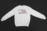 Gamma Phi Delta Sweatshirt - White